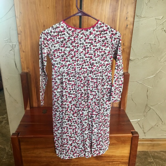 Lands’ End girls size 7 3/4 length sleeve dress - Picture 3 of 3